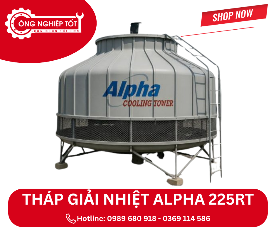 Lợi ích – Ưu điểm của tháp giải nhiệt Alpha 225RT